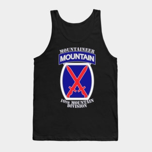 10th Mountain Division Tank Top